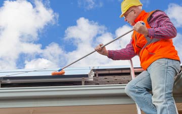 Achnahanat soft wash roof cleaning